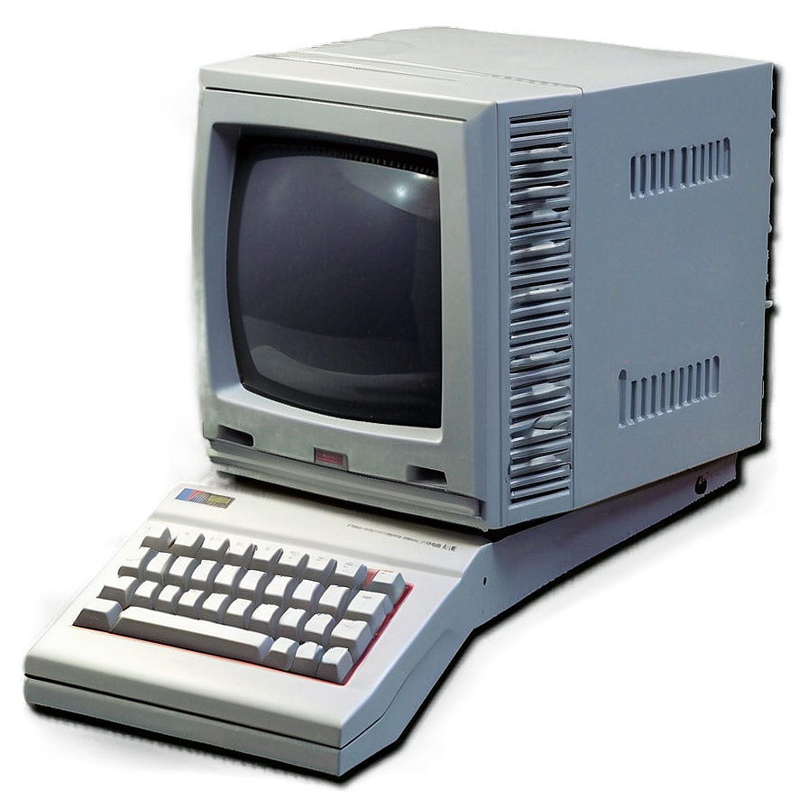 Old School 90s Computing Device Png Oaa15