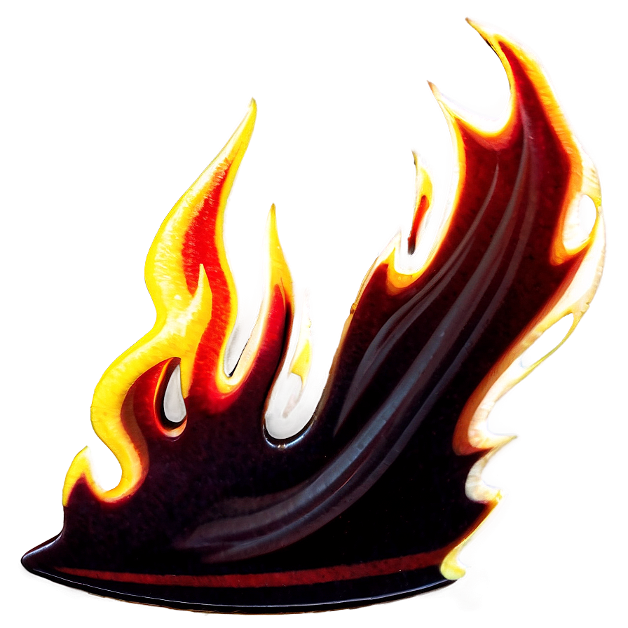 Old School Flames Png Syg16