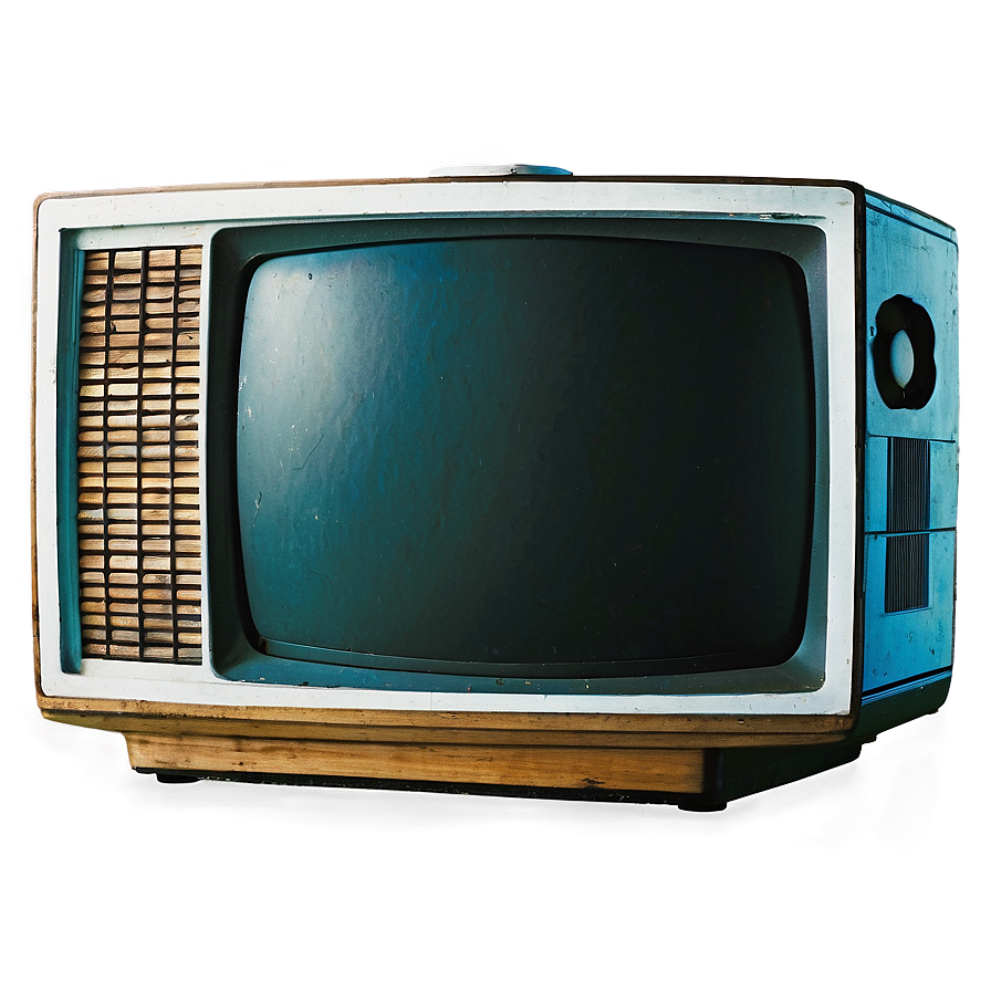 Old Television Back View Png 89