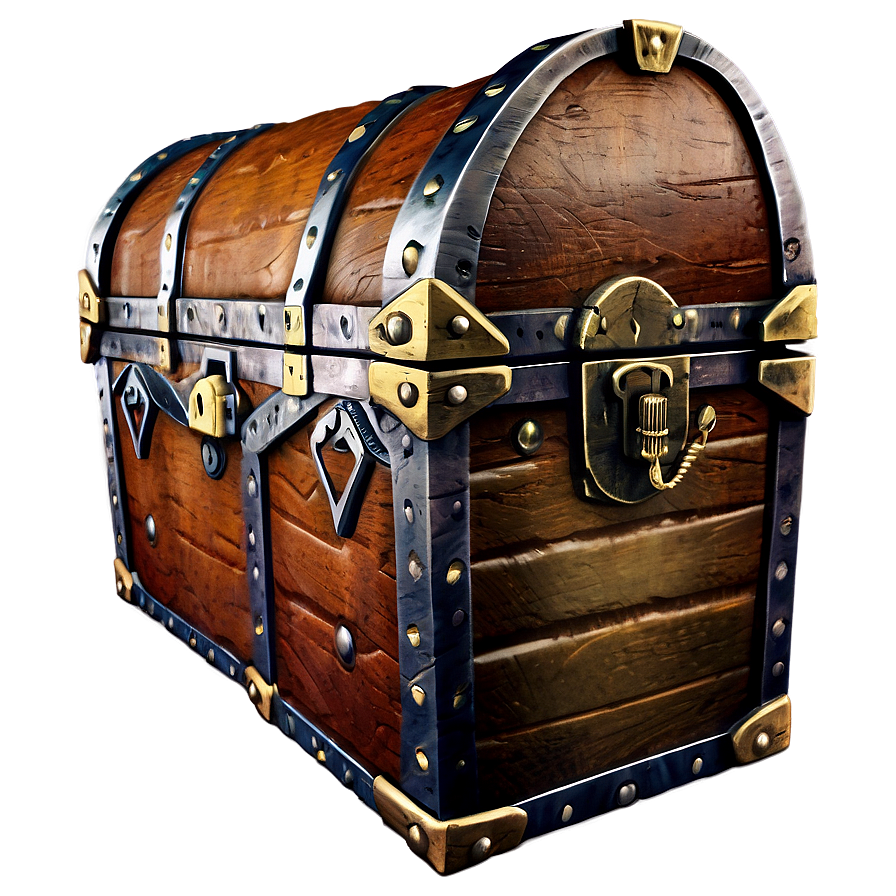 Old Treasure Chest Png 97