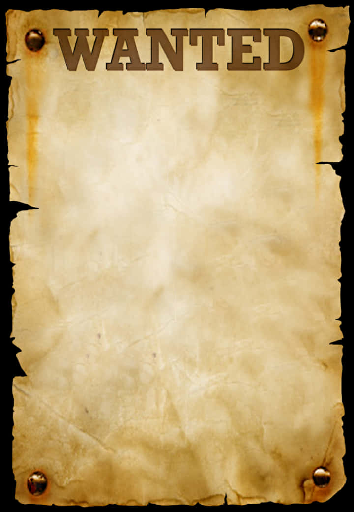 Old Wanted Poster Texture