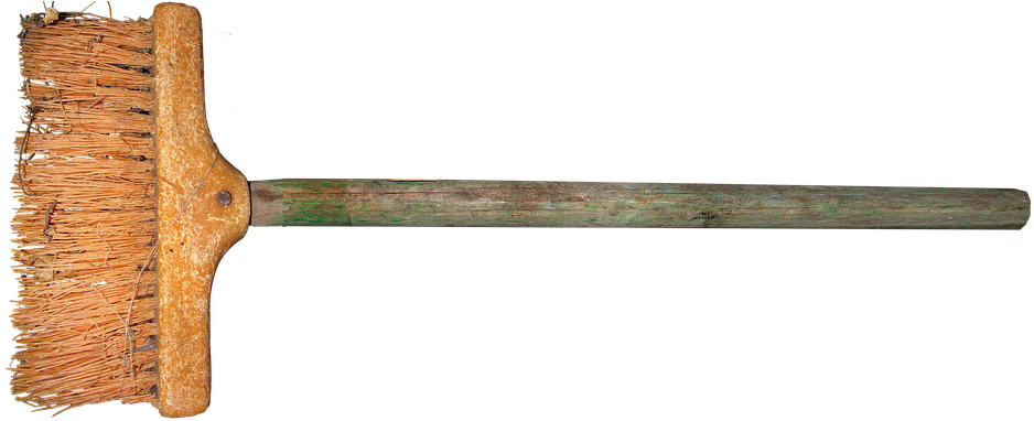 Broom, Old, Garden, Sweep, Cut Out - Rifle, HD Png Download PNG with transparent background