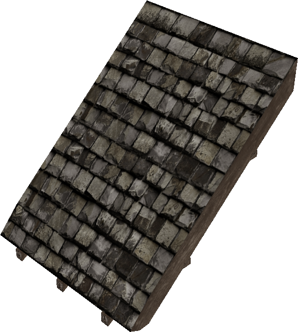 Old Wooden Shingle Roof Texture