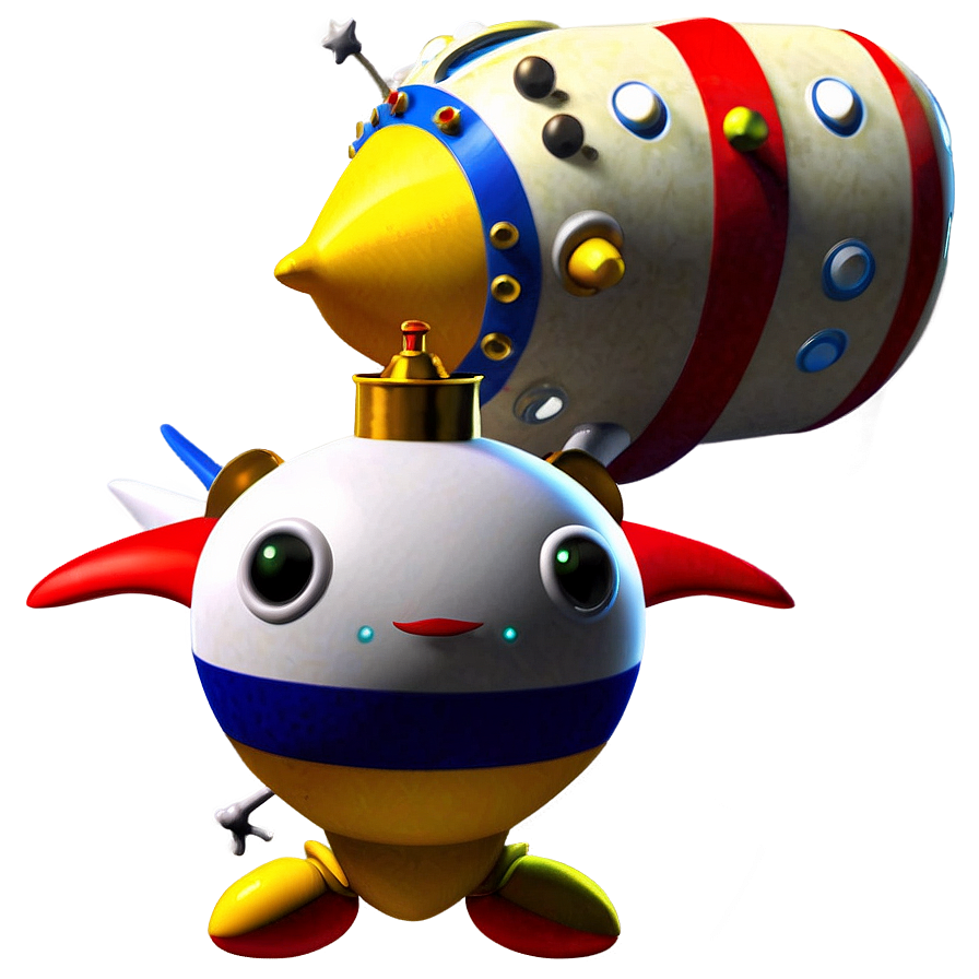 Olimar And Ship Png Fcb