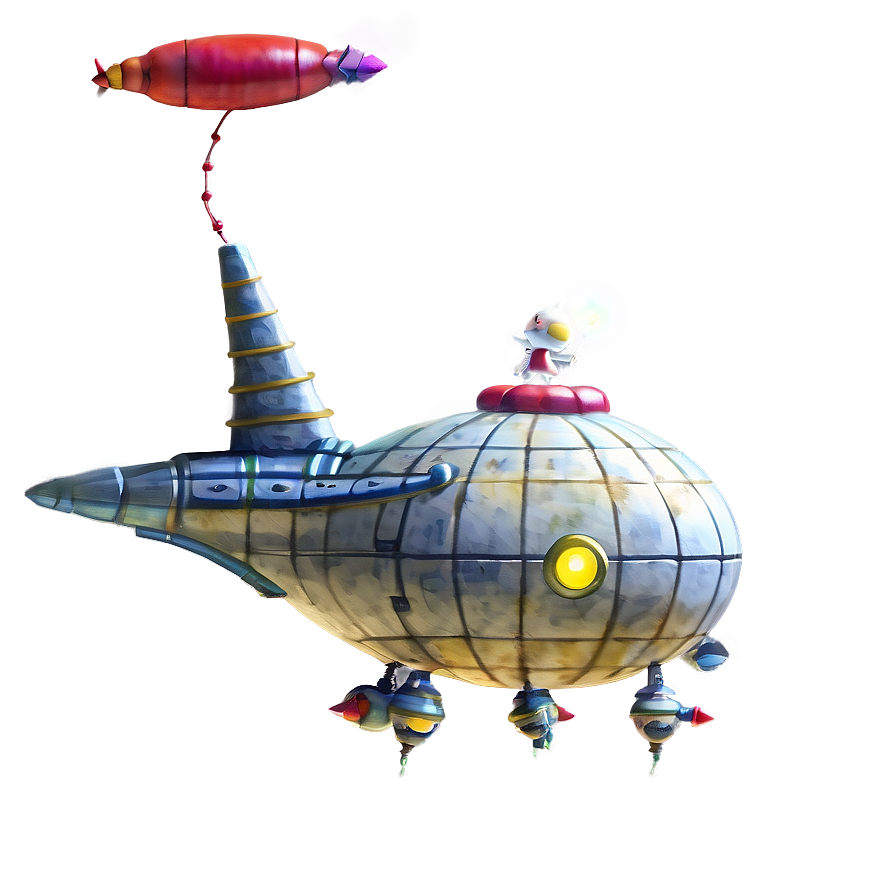 Olimar Flying Ship Png Kye