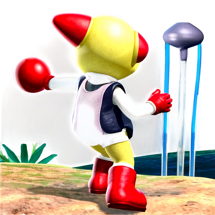 Olimar In Action Png 06242024