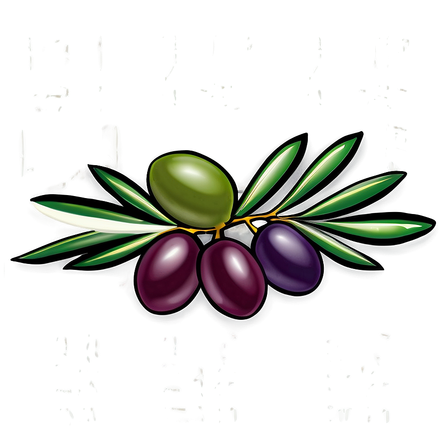 Olive Branch PNG 64 PNG with transparent background