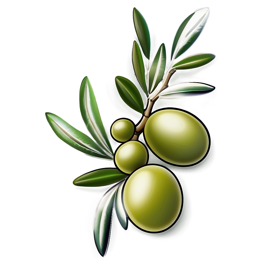 Olive Branch Tattoo Png 05242024