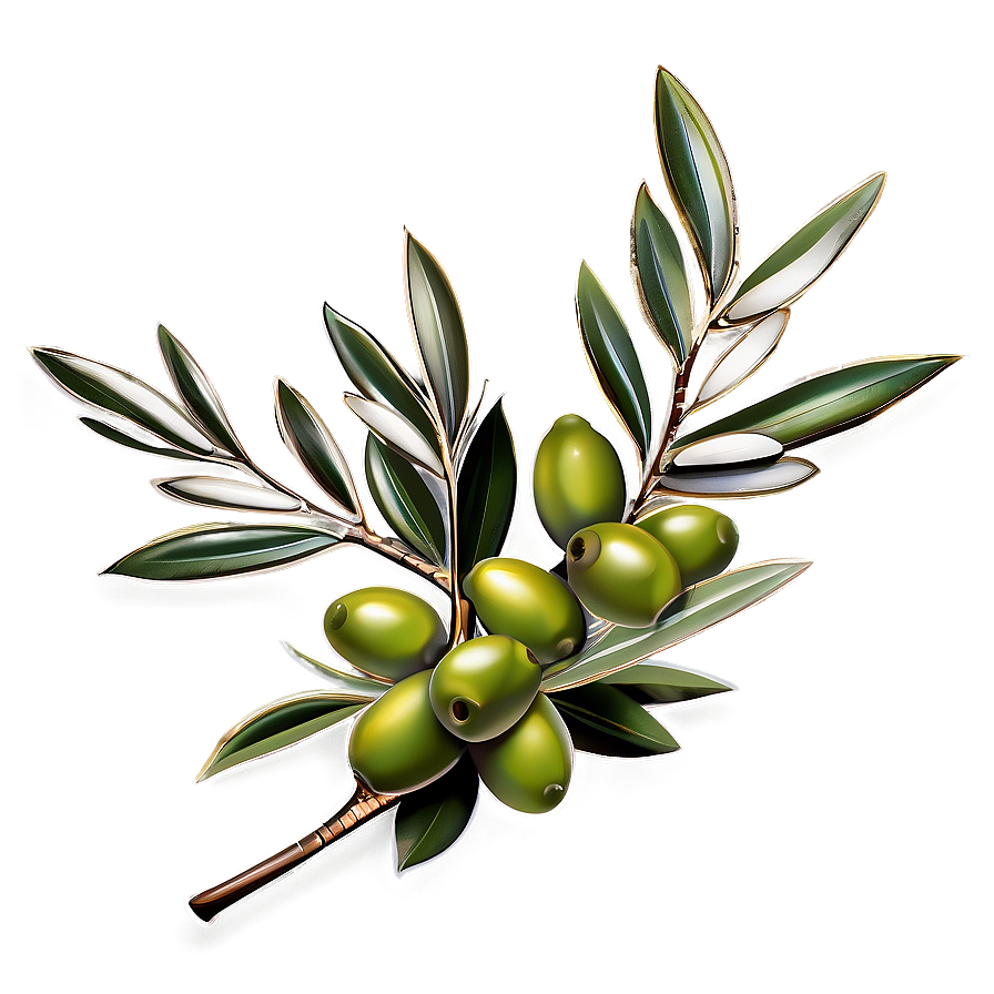 Olive Branch Tattoo Png Kul2