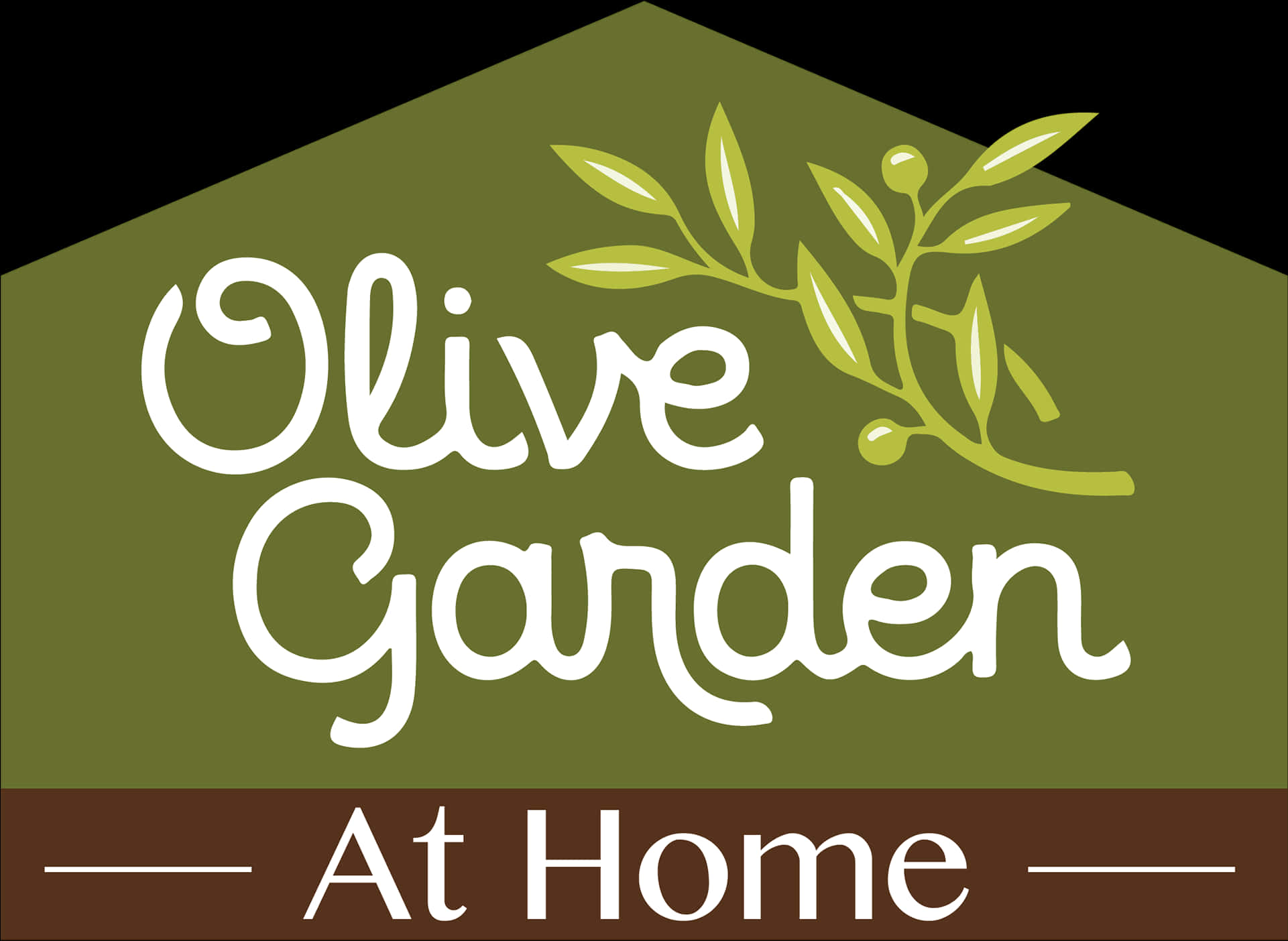 Olive Garden At Home Logo PNG image with a transparent background, free high-resolution download