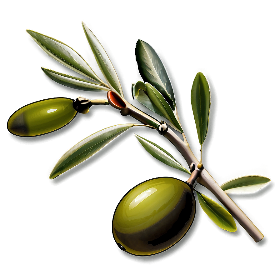 Olive Sprig Png Pkf