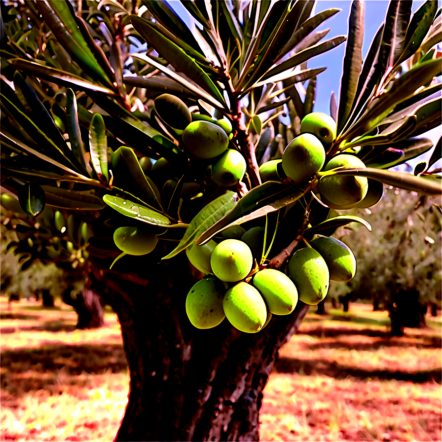 Olive Tree Orchard Png 05242024