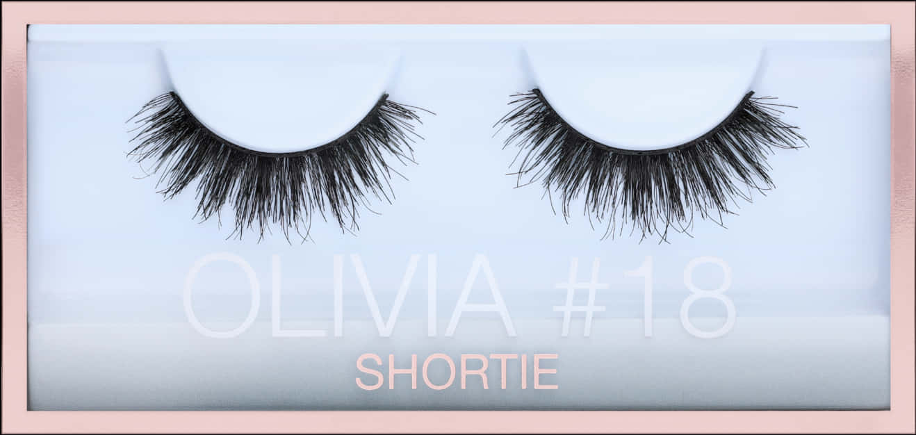 Olivia Lash - Huda Beauty Shortie Lash Olivia, HD Png Download PNG with transparent background