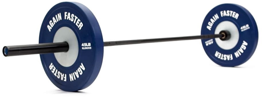 Olympic Barbell Weightlifting Equipment PNG with transparent background