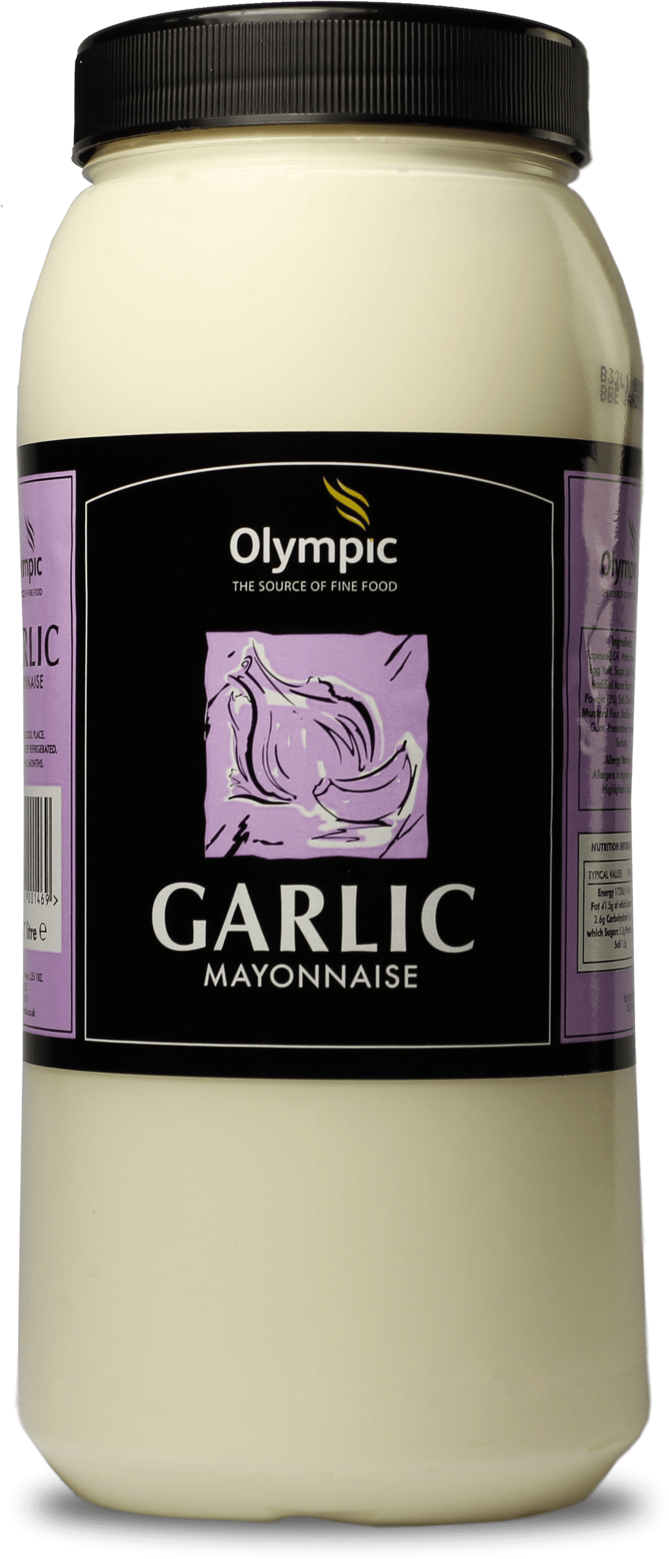 Olympic Garlic Mayonnaise Jar