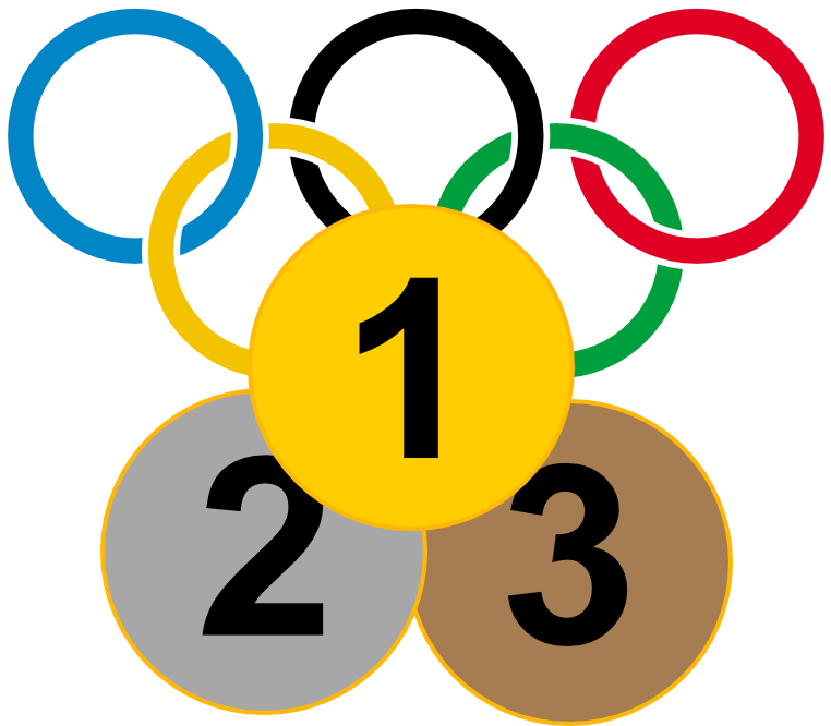 3 Olympic Medal Icon - Olympic Games Colours, HD Png Download PNG with transparent background