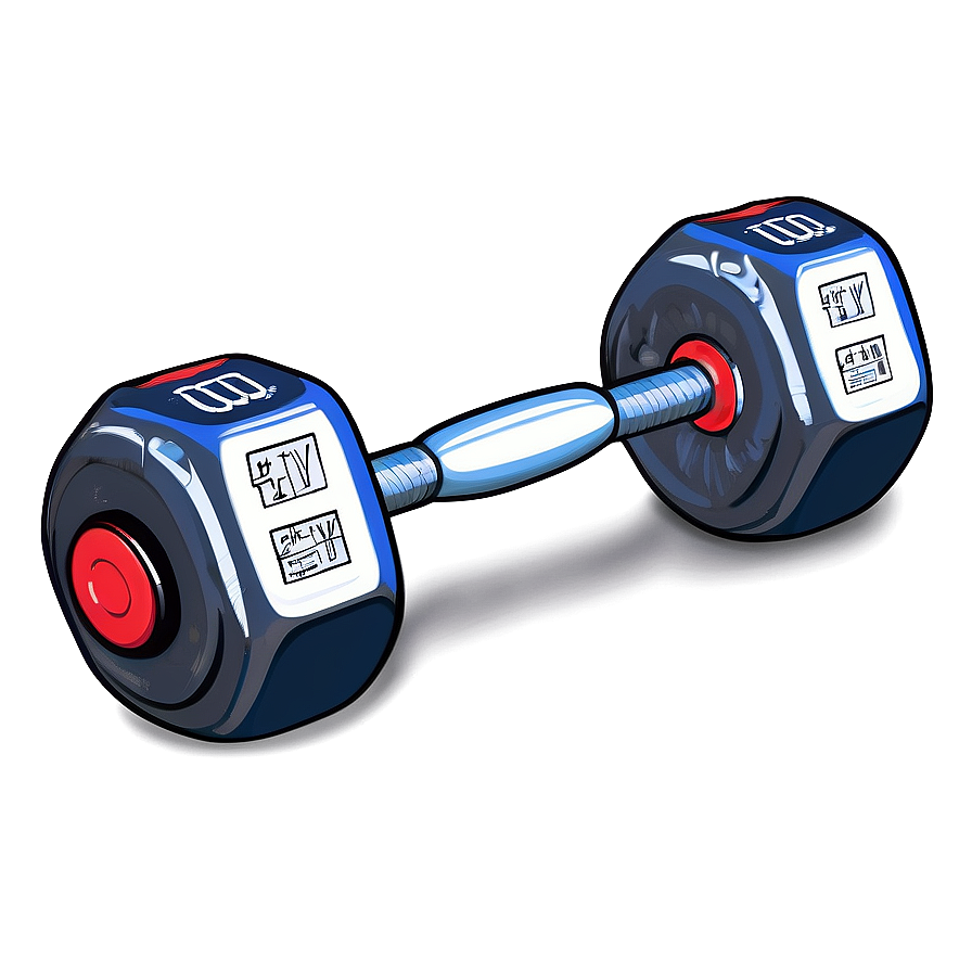 Olympic Standard Dumbbell Png 05252024