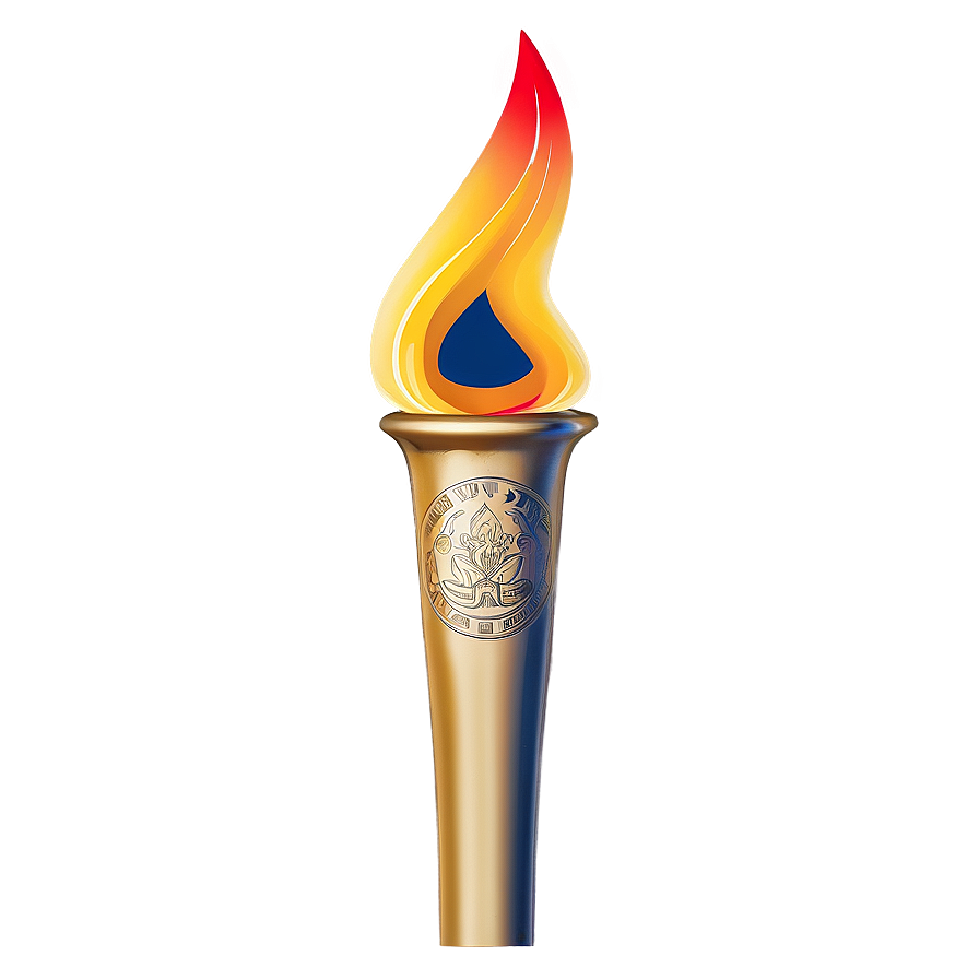 Olympics Torch Flame Png Okn78