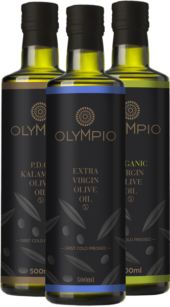 Olympio Extra Virgin Olive Oil Bottles