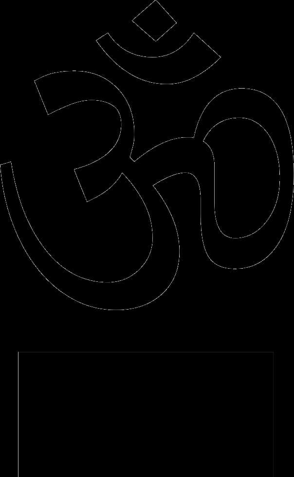 Om Symbol Outline