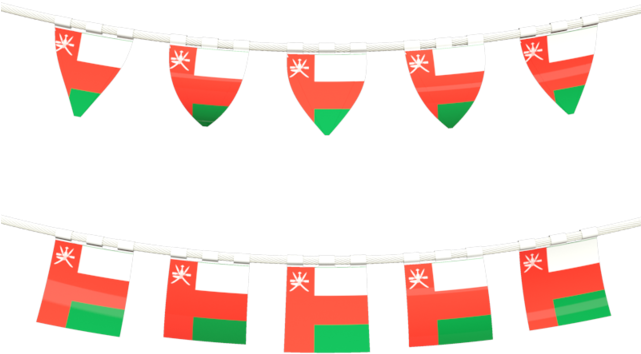 Oman National Day Bunting Decoration