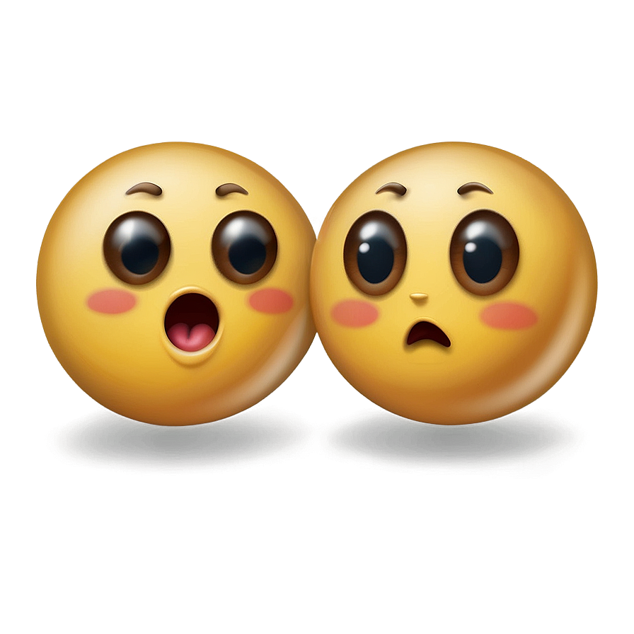 OMG Nonplussed Emoji PNG 06242024 PNG with transparent background