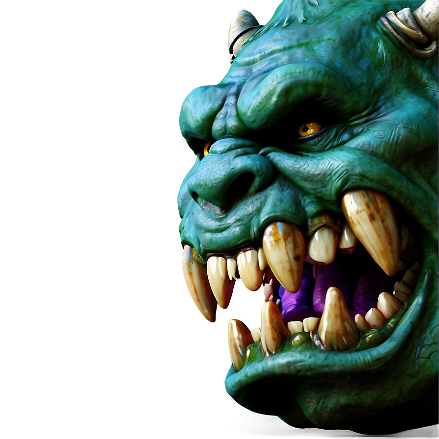 Ominous Ogre Teeth Png 06132024