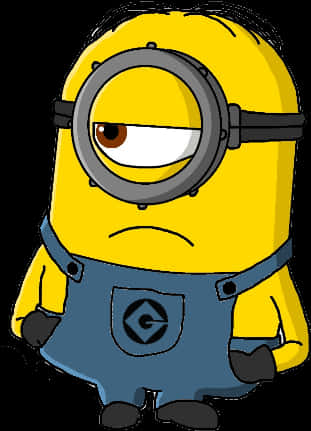 Stuart The Minion In Mycun The Movie - Dos Minion Em Png PNG image with a transparent background, free high-resolution download
