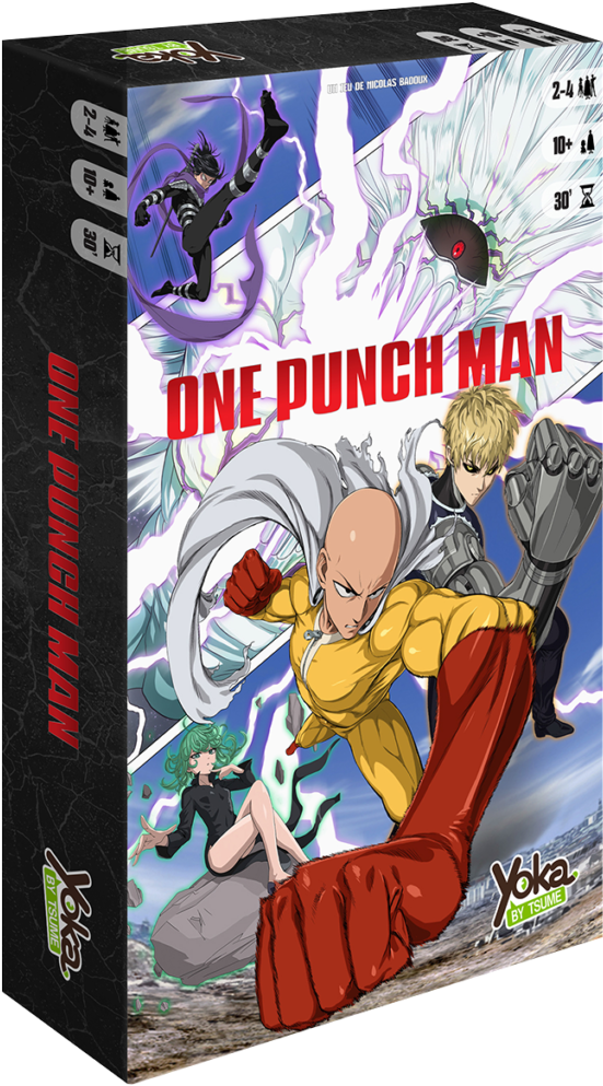 One Punch Man Board Game Cover Art