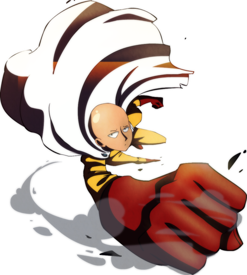 One Punch Man Dynamic Pose