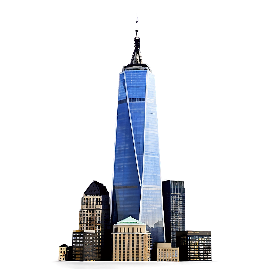 One World Trade Center City Backdrop Png 06252024