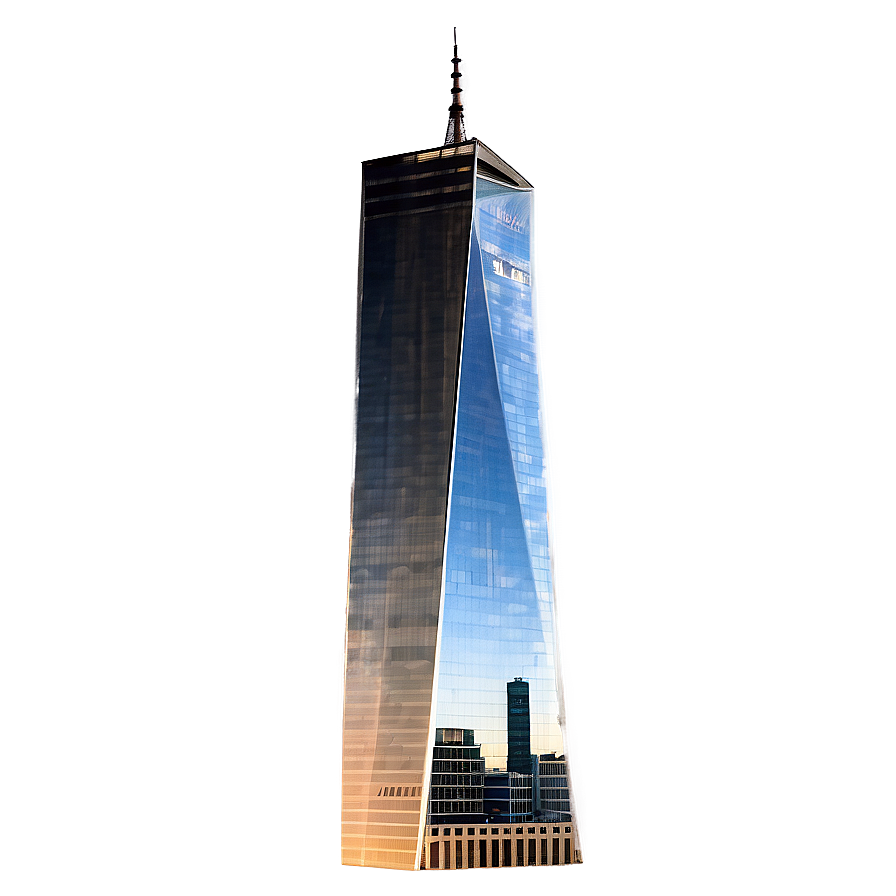 One World Trade Center Glass Facade Png Sms95