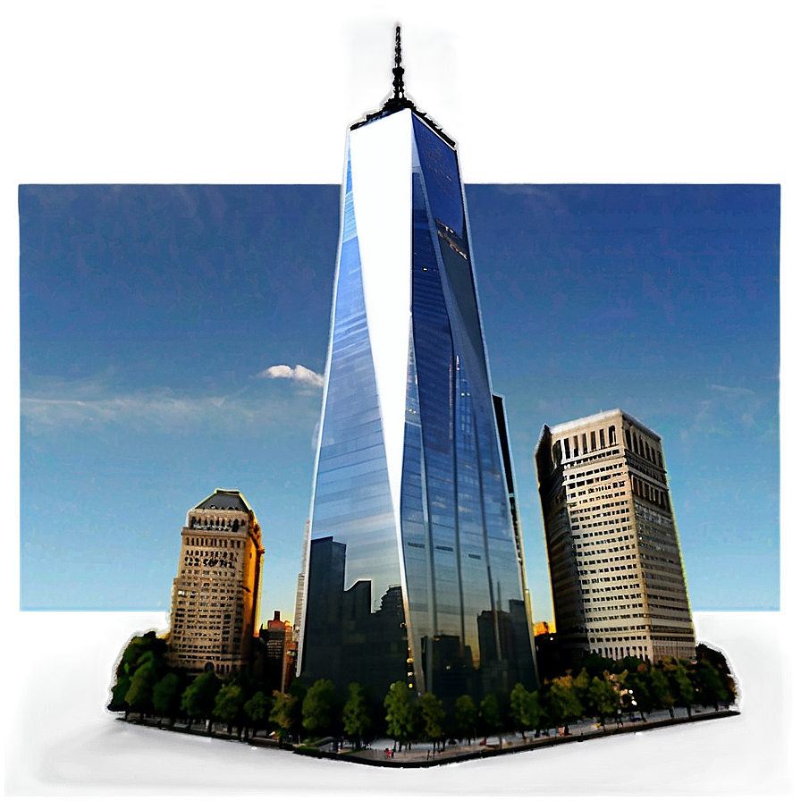 One World Trade Center Panoramic View Png Jmw54