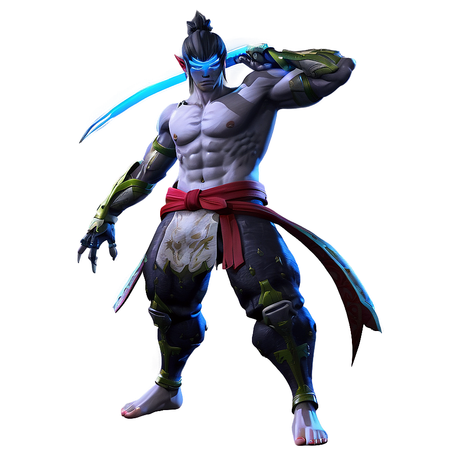 Oni Genji Skin Transparent Png 06202024