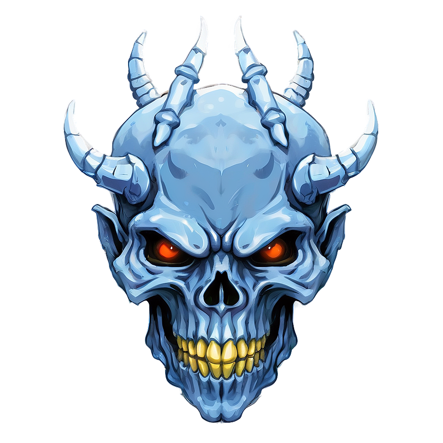 Oni Holding Skull Png Xey84