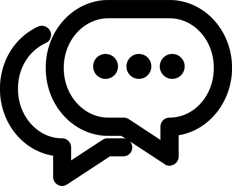 Online Communication Icon PNG with transparent background