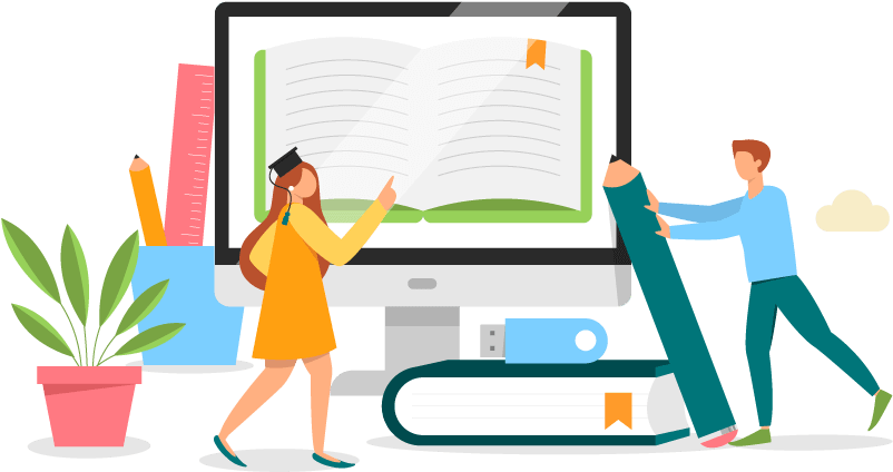 Online Education Concept