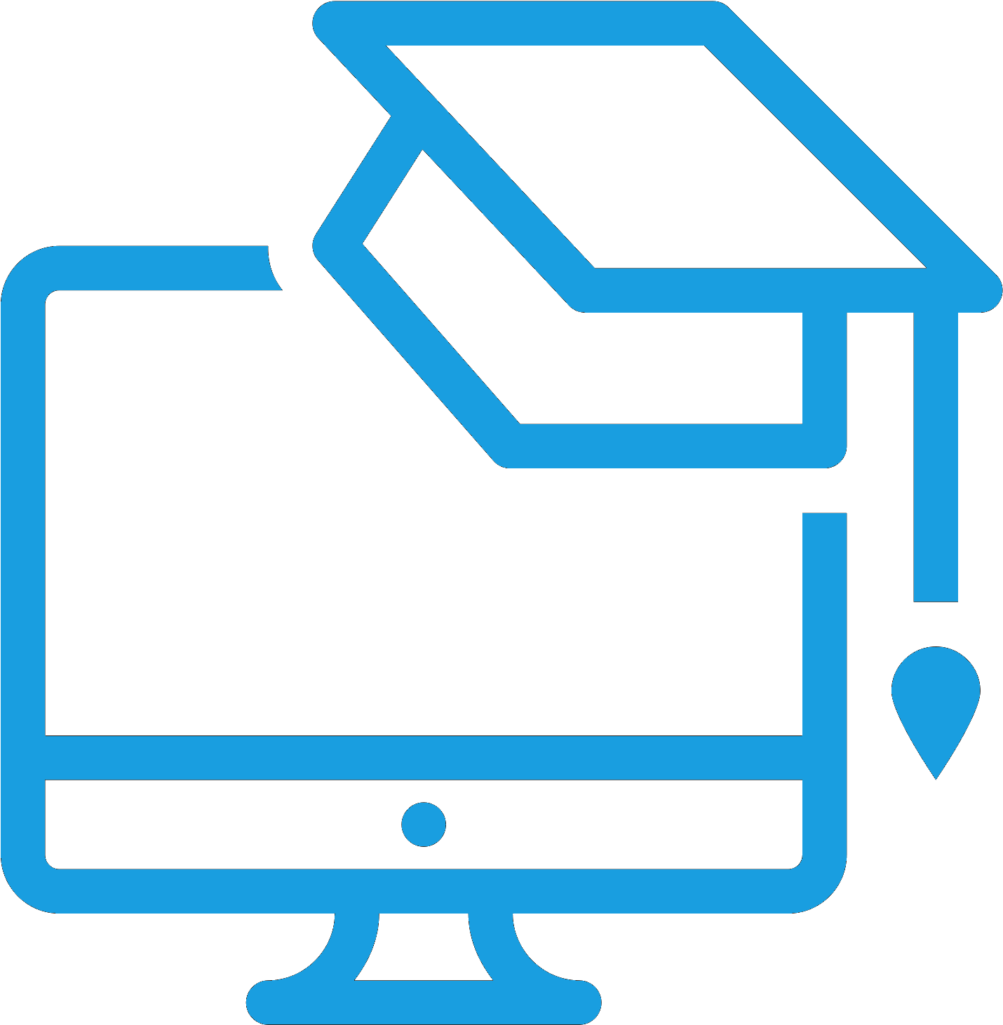 Online Education Concept PNG with transparent background