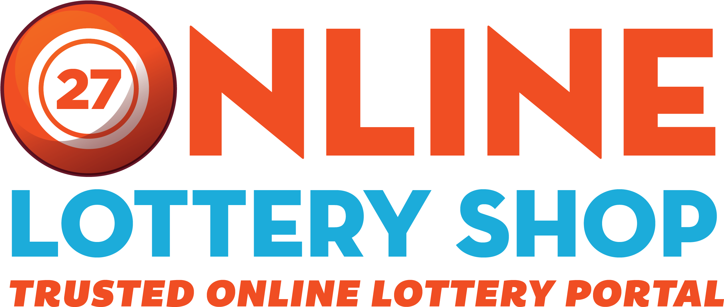 Online Lottery Shop Logo PNG with transparent background