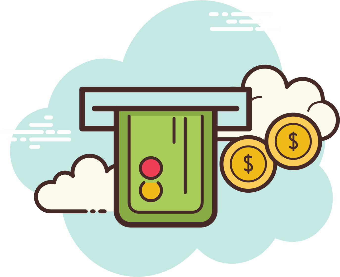 Online Payment Transaction Concept PNG with transparent background