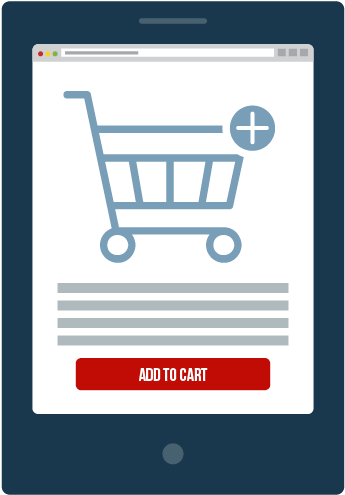 Online Shopping Add To Cart Icon PNG with transparent background