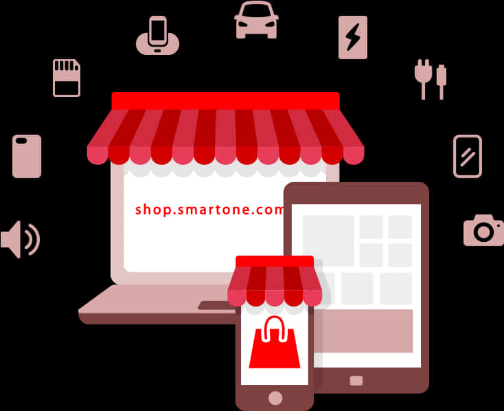 Online Shopping Concept Illustration