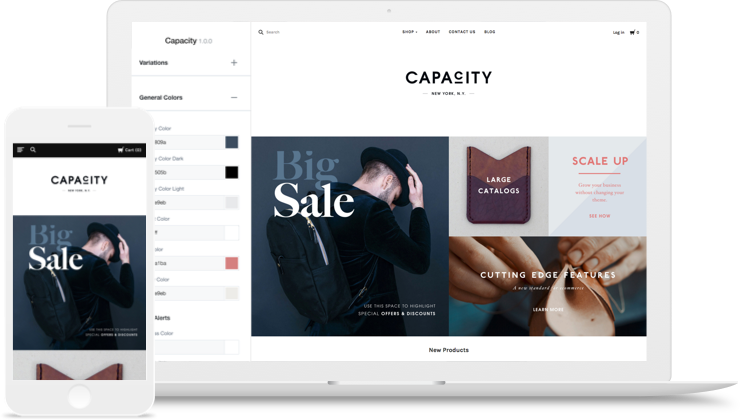 Online Shopping Website Design Mockup PNG with transparent background