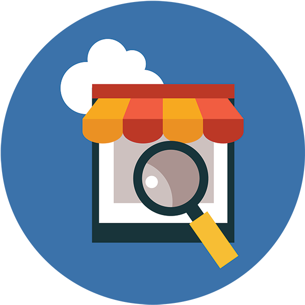 Online Store Search Icon