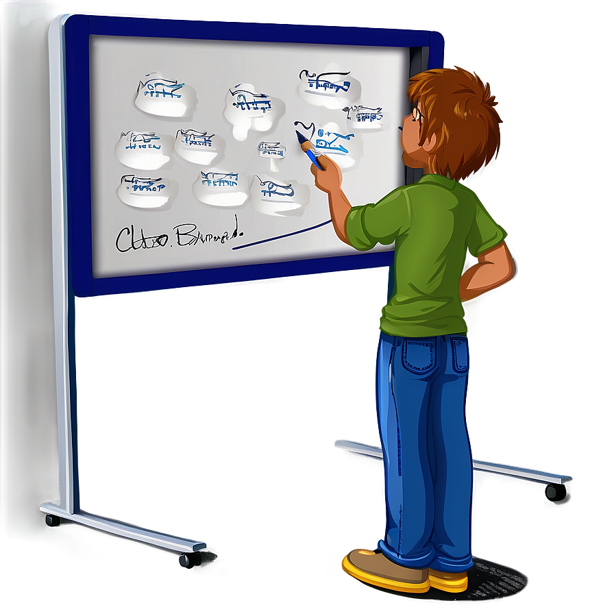 Online Whiteboard PNG kdn59 PNG image with a transparent background, free high-resolution download