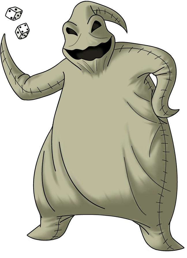 Oogie Boogie Is To Tim Burton And Touchstone Pictures - Oogie Boogie Jack Skellington, HD Png Download PNG with transparent background