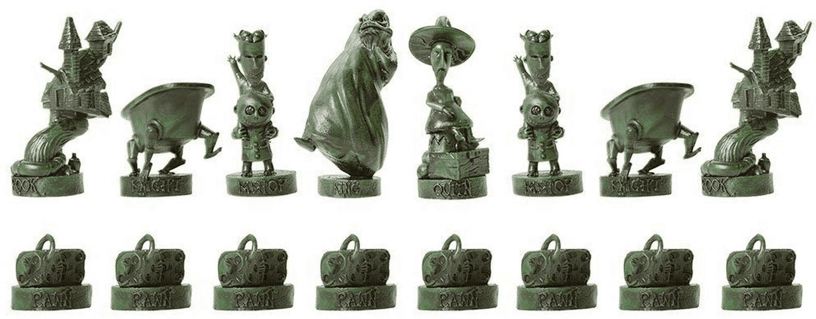 Transparent Oogie Boogie Png - Nightmare Before Christmas 25th Anniversary Chess Set, Png Download PNG with transparent background