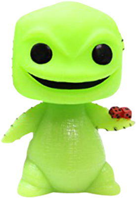 Disney Oogie Boogie - Funko Oogie Boogie (gitd) Pop! Vinyl PNG with transparent background
