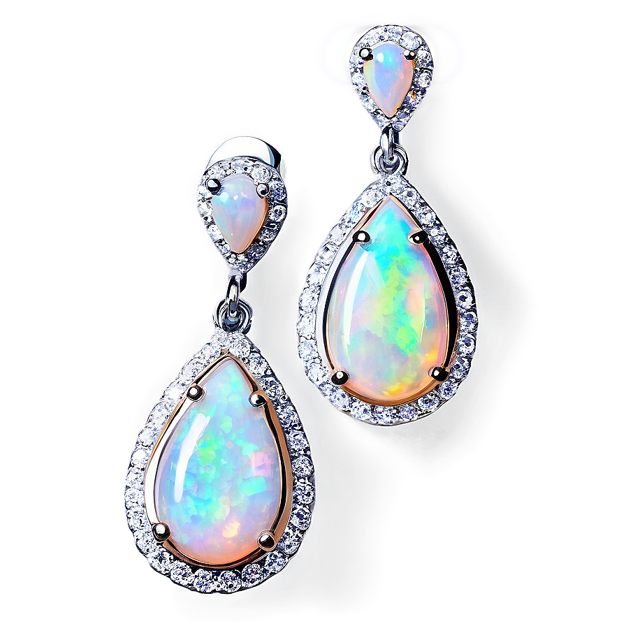 Opal Earrings Dazzle Png 06262024