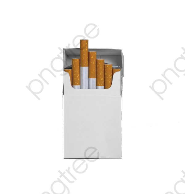 Open Cigarette Pack Top View